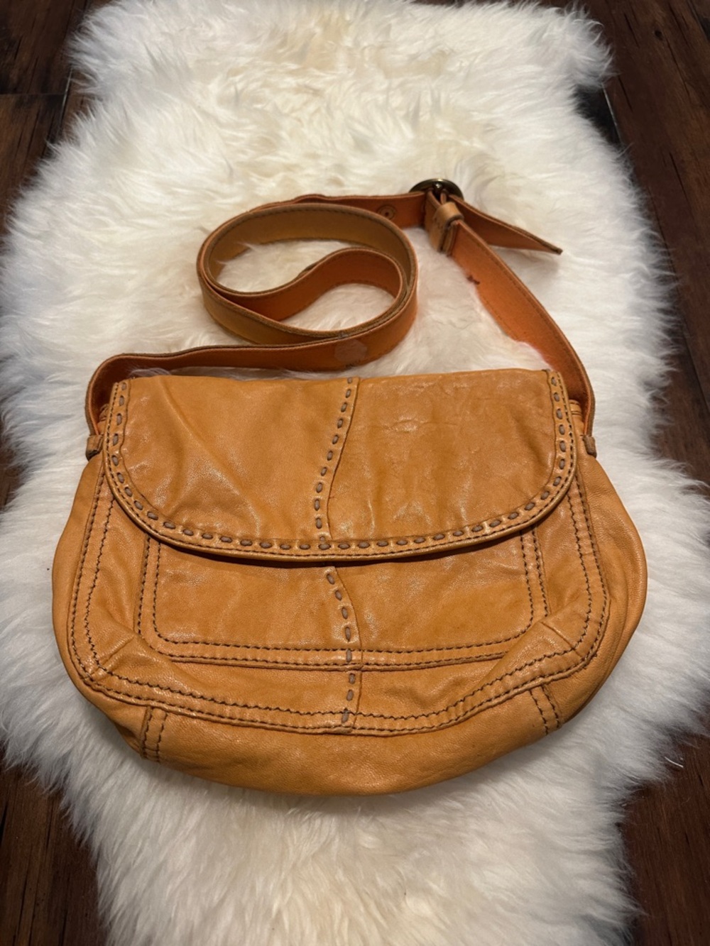 Genuine leather bag, very soft